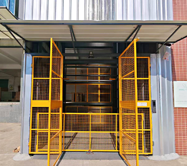 横峰导轨式升降平台